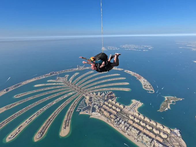 SkyDive Tandem over the Palm - 4