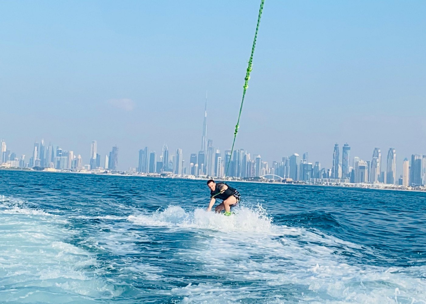 Wakeboarding from Dubai Marina