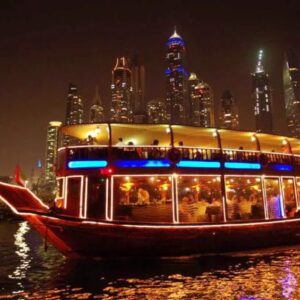 Water Canal Dhow Cruise Dinner